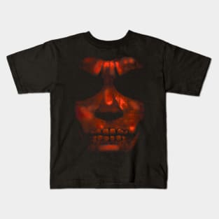 Grunge Skull Kids T-Shirt